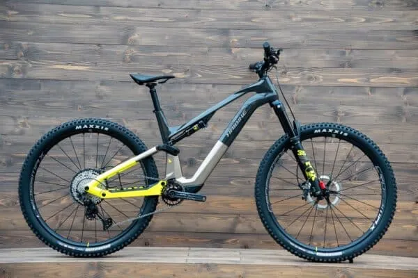 e-bike Haibike LYKE CF 11 12-G XT i430Wh 2024 GL L carbon sand - imagine 2