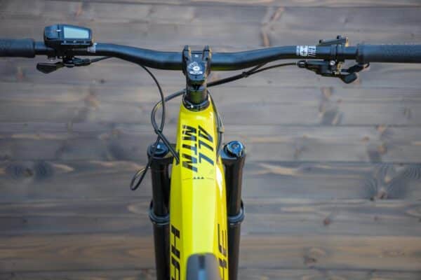 e-bike Haibike AllMtn 3 i720Wh 10-G SX Deore 2023 L lime black glossy - imagine 9