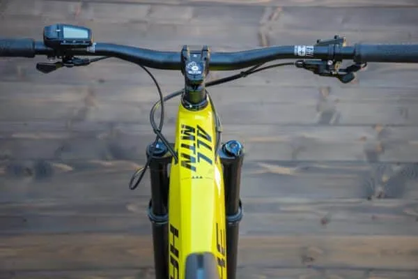 e-bike Haibike AllMtn 3 i720Wh 10-G SX Deore 2023 L lime black glossy - imagine 9