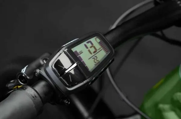 e-bike Haibike ADVENTR FS 8 i630 11-G Deore glossy metal green apple black  S - imagine 3