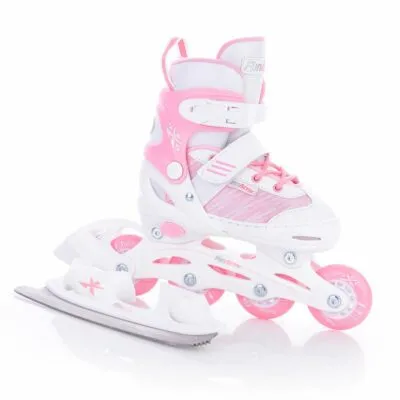 Patine Reglabile TEMPISH ORIN GIRL DUO pink alb 26-29