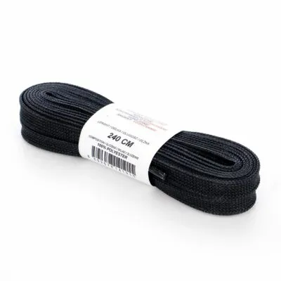 Siret pentru patine hockey 240 cm waxed black TEMPISH