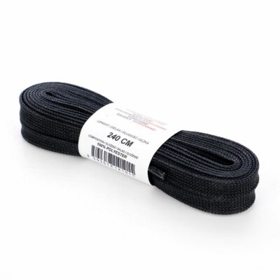 Siret pentru patine hockey 300 cm waxed black TEMPISH