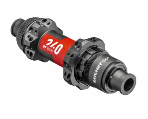 Butuc spate DT Swiss 240 EXP MTB DB 142mm/12mm 28H, IS 6 bolt SRAM XD H24PNDDRR28SA4949S - imagine 2