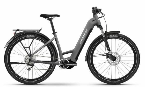e-bike Haibike Trekking 4 Low i720Wh 10-G Deore S 2024 silver pearl