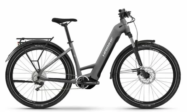 e-bike Haibike Trekking 4 Low i720Wh 10-G Deore S 2024 silver pearl