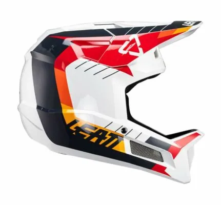 Casca Leatt MTB Gravity 2.0 M white/red - imagine 2