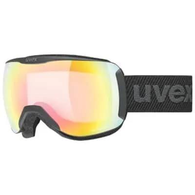 Ochelari schi Uvex downhill 2100 V black mat dl/rainb-clear S1-S3
