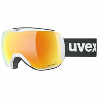 Ochelari schi Uvex downhill 2100 CV white mat SL/orange-green S2