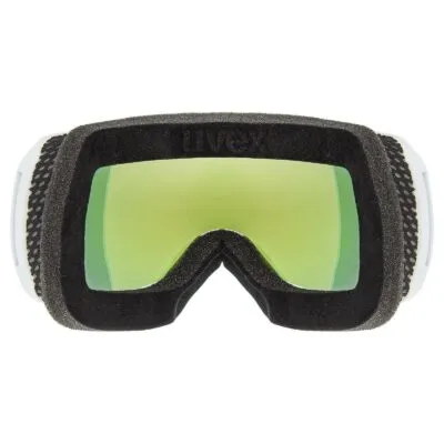 Ochelari schi Uvex downhill 2100 CV white mat SL/orange-green S2 - imagine 2
