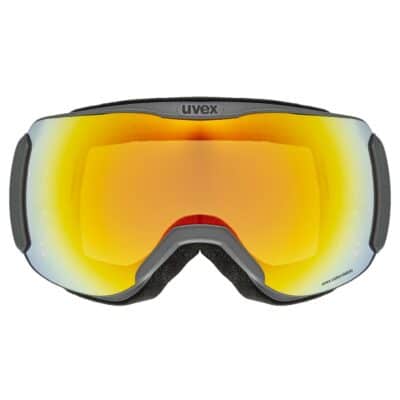 Ochelari schi Uvex downhill 2100 CV rhino mat SL/orange-orange S2 - imagine 2