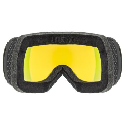 Ochelari schi Uvex downhill 2100 CV black mat SL/orange-yellow S1 - imagine 3