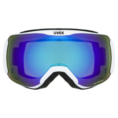 Ochelari schi Uvex downhill 2100 CV white mat SL/blue-green S2 - imagine 2