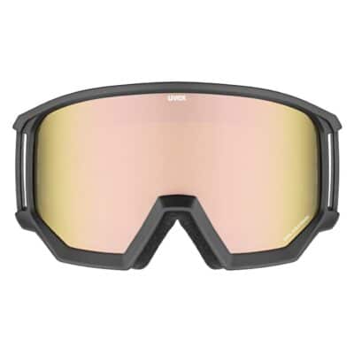 Ochelari schi UVEX athletic CV black mat SL/rose-orange S2 - imagine 2