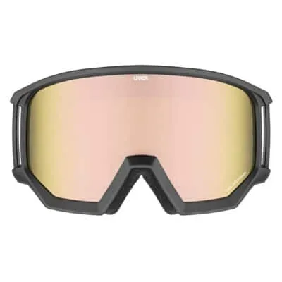 Ochelari schi UVEX athletic CV black mat SL/rose-orange S2 - imagine 2