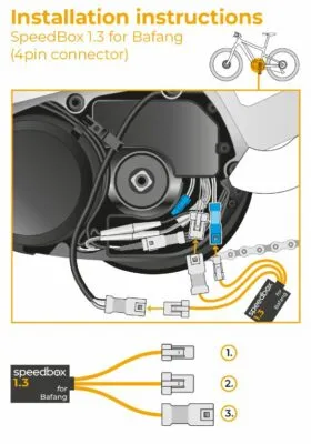 SpeedBox 1.3 pentru Bafang (4 pin connector) - imagine 2