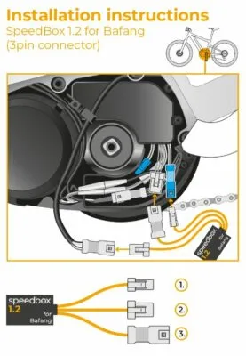 SpeedBox 1.2 pentru Bafang (3 pin connector) - imagine 2