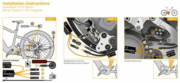 SpeedBox 1.2 pentru Bosch smart system + rim magnet - imagine 9