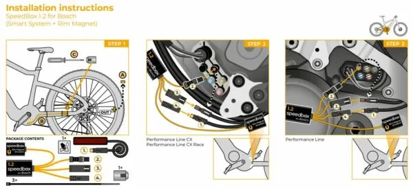 SpeedBox 1.2 pentru Bosch smart system + rim magnet - imagine 9