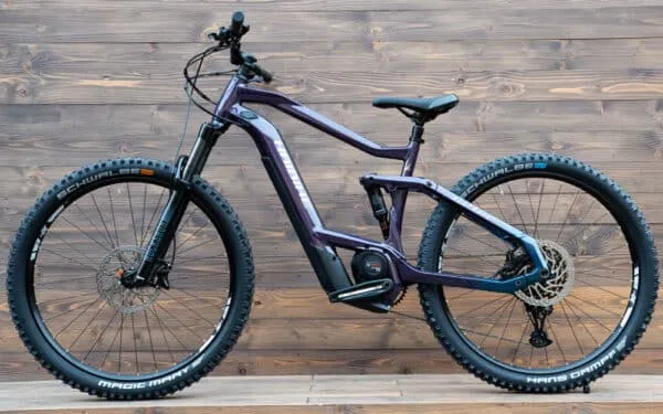e-bike Haibike AllTrail 8 27.5 i625 12-G Deore glossy fade purple chrome L - imagine 3