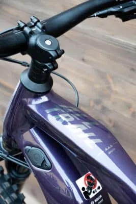 e-bike Haibike AllTrail 8 27.5 i625 12-G Deore glossy fade purple chrome L - imagine 4