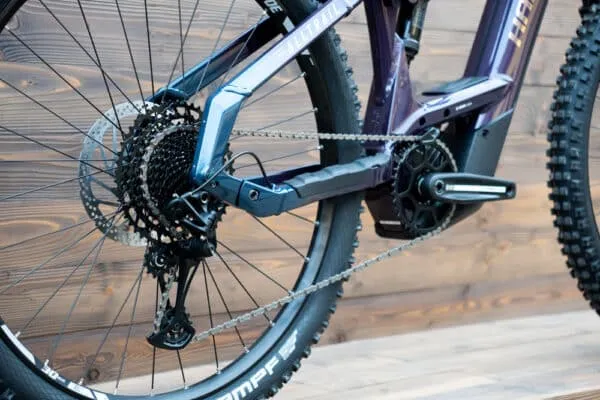 e-bike Haibike AllTrail 8 27.5 i625 12-G Deore glossy fade purple chrome L - imagine 7
