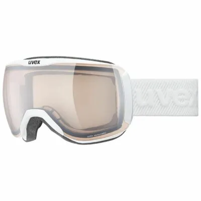 Ochelari schi Uvex downhill 2100 V white mat dl/silver-clear