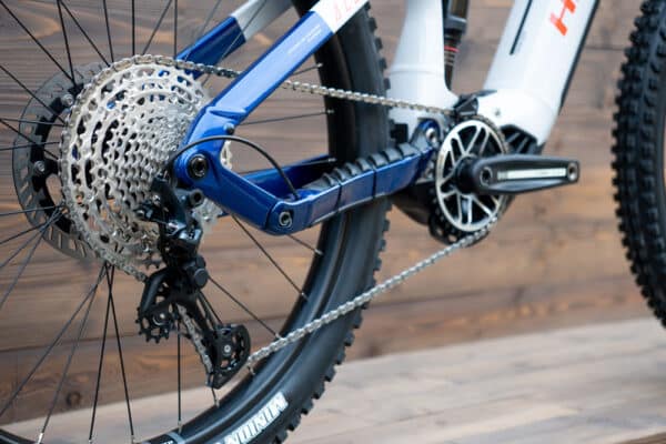 e-bike Haibike ALLMTN 7 29/27.5 720Wh 12-G SLX Eagle 2025 M grey blue red - imagine 9