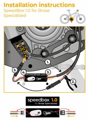SpeedBox 1.0 pentru Brose Specialized +Connectors - imagine 4