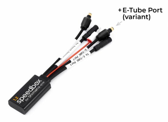 SpeedBox 1.2 pentru Shimano E8000/E7000/E6100/E5000 e-Tube Port