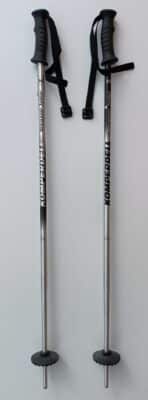 Bete schii Komperdell Stargazer JR 80 cm gri negru