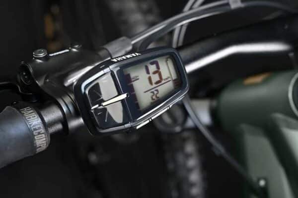 e-bike Haibike AllTrail 4 29 i630Wh 11-G Deore 2023 matte green metal gold black XL - imagine 3