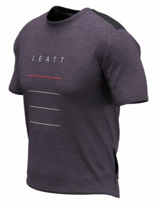 Tricou maneca scurta Leatt MTB Trail 1.0 L grape - imagine 2