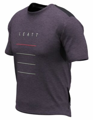 Tricou maneca scurta Leatt MTB Trail 1.0 L grape - imagine 3