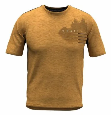 Tricou maneca scurta Leatt MTB Trail 1.0 L rust