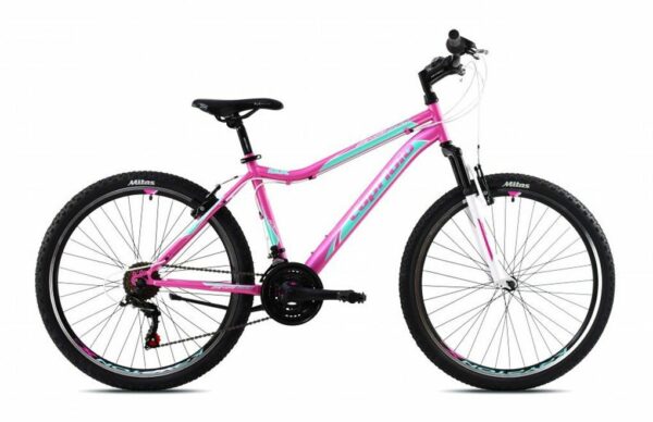 Bicicleta Capriolo 26 Diavolo DX pink-turquise 15