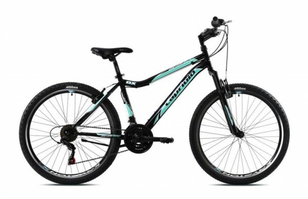 Bicicleta Capriolo 26 Diavolo DX FS black-turqoise 15