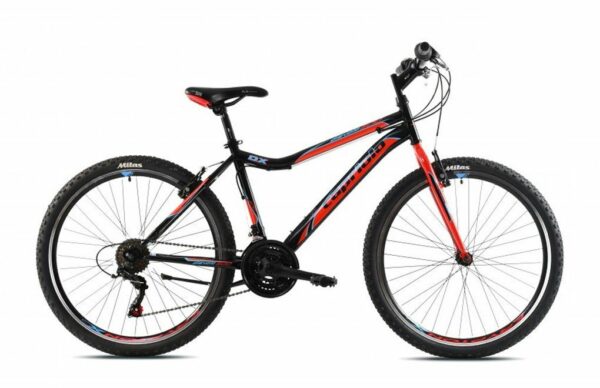 Bicicleta Capriolo 26 Diavolo DX black red 17