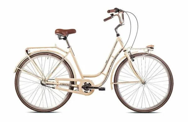Bicicleta Capriolo Bianka beige brown 20 N3 viteze