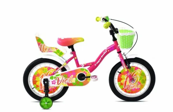 Bicicleta Capriolo Viola pink green 16