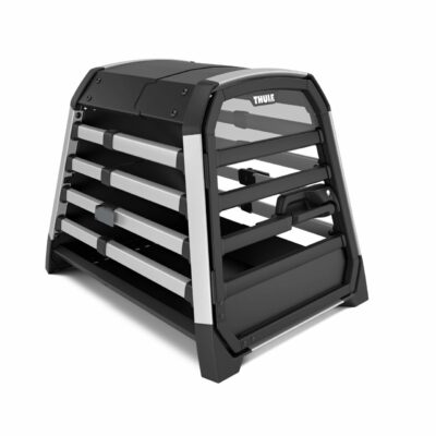 Thule Allax cutie transport caine L negru gri