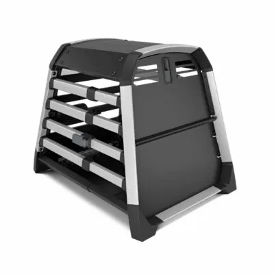 Thule Allax cutie transport caine L negru gri - imagine 2