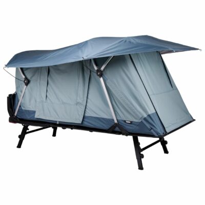Cort Thule Outset 3 persoane dark slate pe carligul de remorcare - imagine 6
