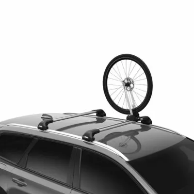Suport roata Thule wheel holder roof bike rack aluminium - imagine 7