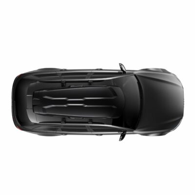 Thule cutie Vector L roof box black metalic - imagine 11