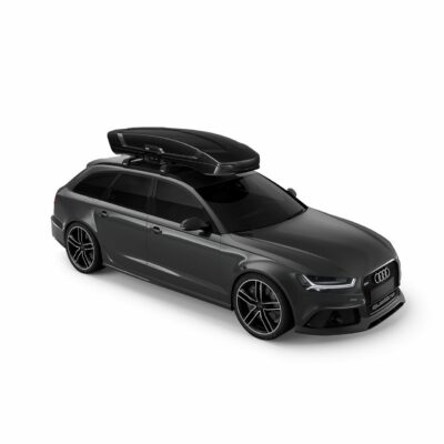 Thule cutie Vector L roof box black metalic - imagine 9