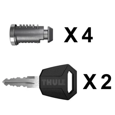 Thule Sistem de inchidere cu o singura cheie 4X