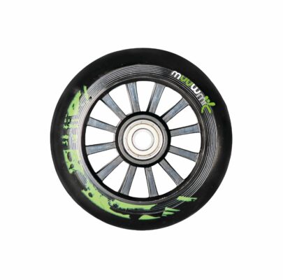Stunt scooter Muuwmi black/green roti de 100mm - imagine 5