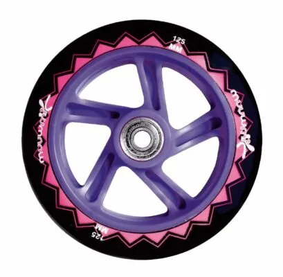 Scooter Muuwmi aluminiu pink 125mm - imagine 5
