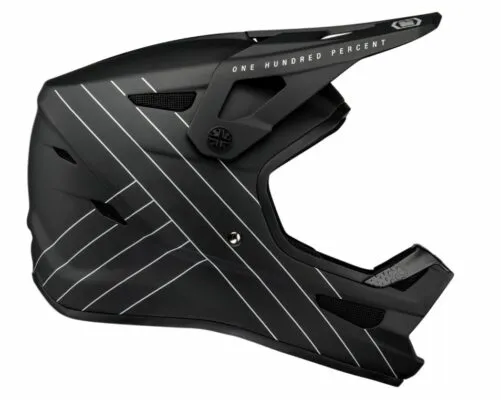 Casca 100Percent Status DH/BMX essential black XS